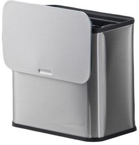 Garvee 1.3Gallon/5L Stainless Steel Kitchen Compost Bin with Charcoal Filter