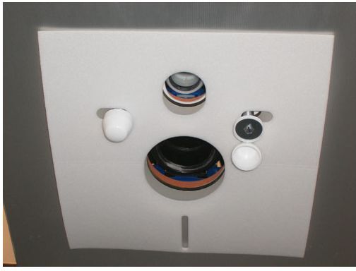 Torrey Schallschutz-Set "quattro" 3015532 100/5 mm, für Wand-WC und Wand-Bidet