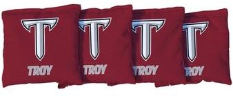 Skip's Garage Troy Red Cornhole Bags