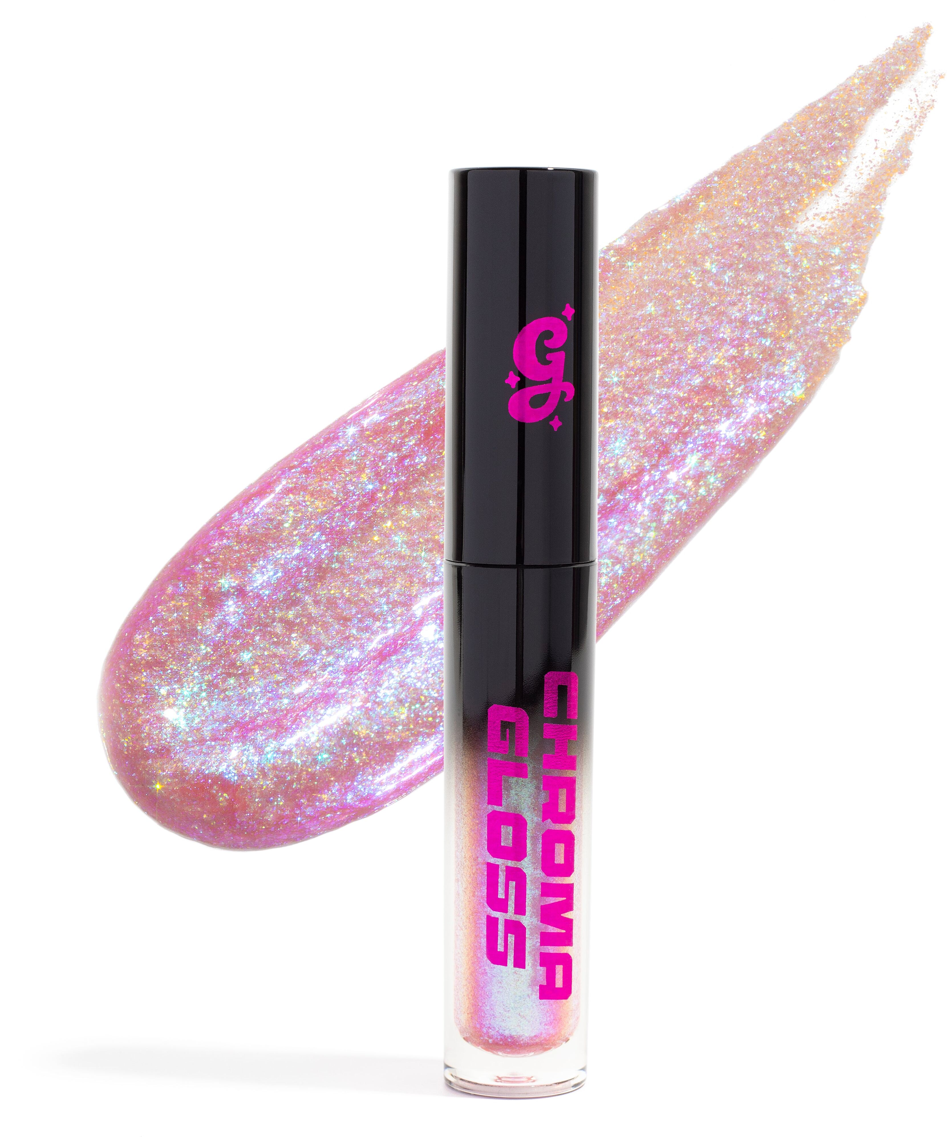 Aurora Chroma Gloss (Pink/Blue)- Multichrome Lip Gloss - Glisten Cosmetics