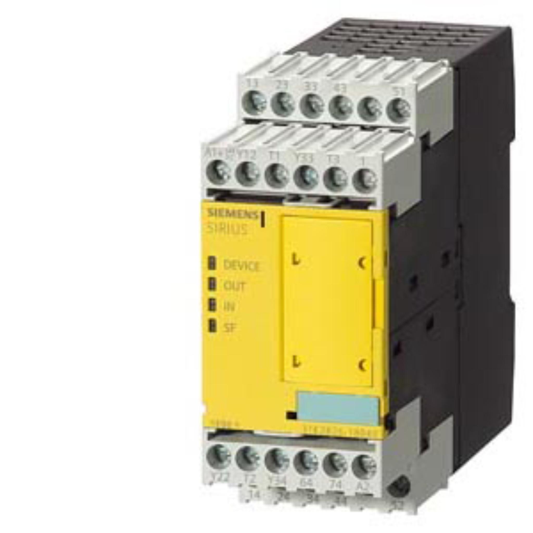 Siemens 3TK2826-1BB40-SIRIUS SICHERHEITSSCHALTGERAET mit RELAIS-FREIGABEKREISEN (FK), D