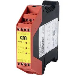 CM Manufactory Sicherheitsrelais SAFE 4.1 Betriebsspannung: 230 V/AC 3 Schliesser, Relais
