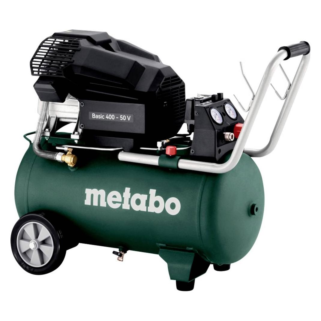 Metabo Druckluft-Kompressor Basic 400-50 V 50 l 10 bar (50 l, 10 Bar) (601526000)