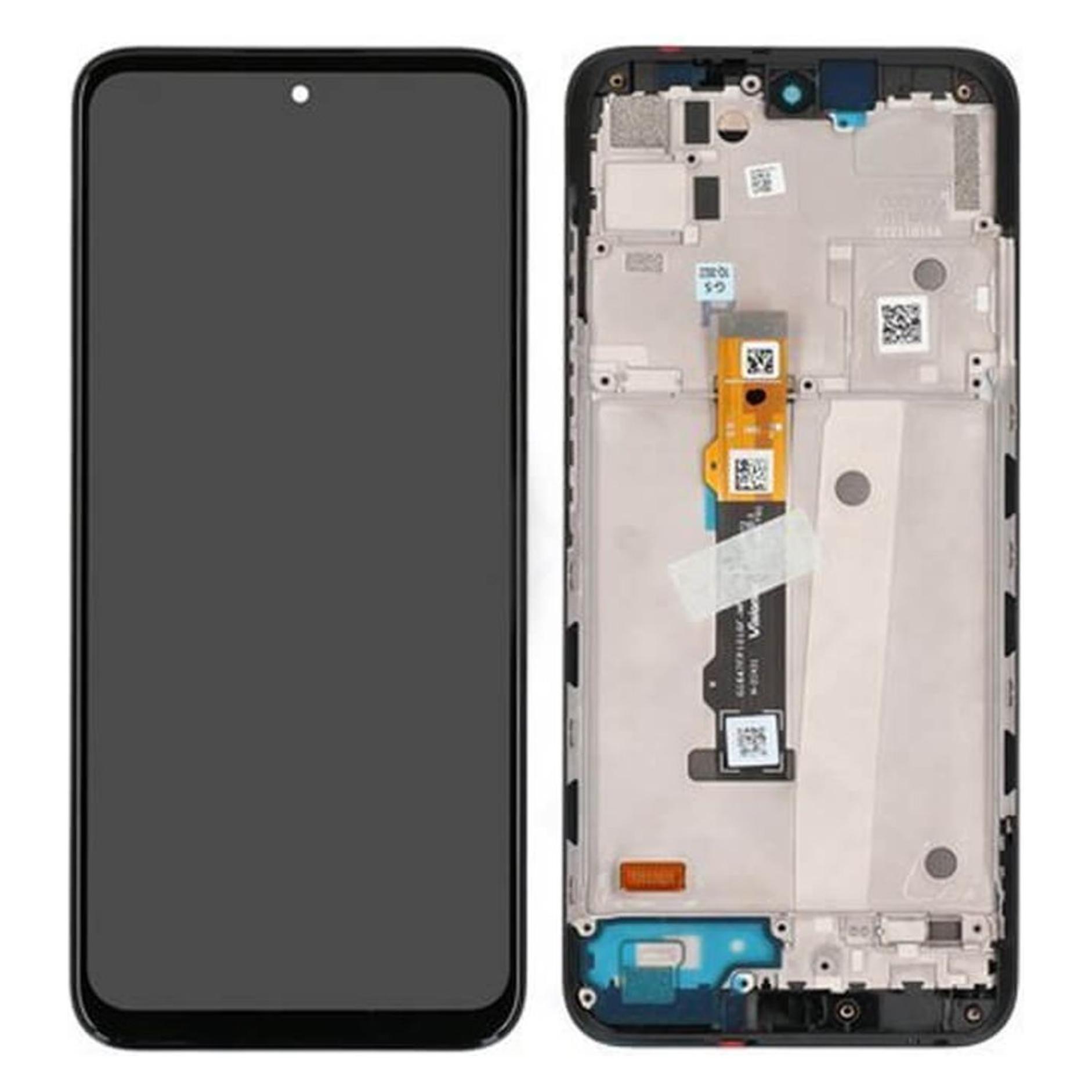 Motorola Moto G71 LCD display - Black (Display, Motorola Moto G71) (5D68C19911)