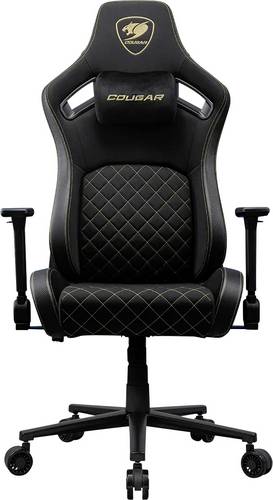Cougar 3MDFFGLB.0001 Gaming-Stuhl Schwarz, Gold