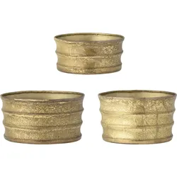Lucilla Übertopf, goldfarben, 3 St.