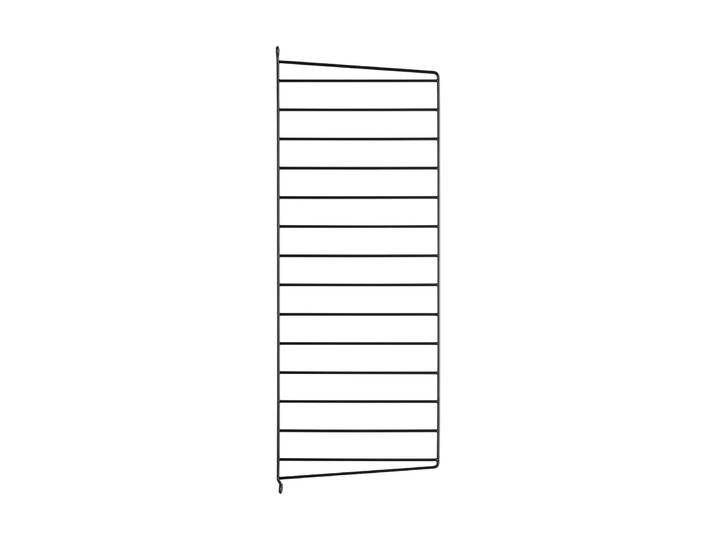String Panneau mural String Noir, 75x30 cm, lot de 1