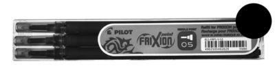 Ersatzminen für FiXion Point, 0,3 mm, schwarz