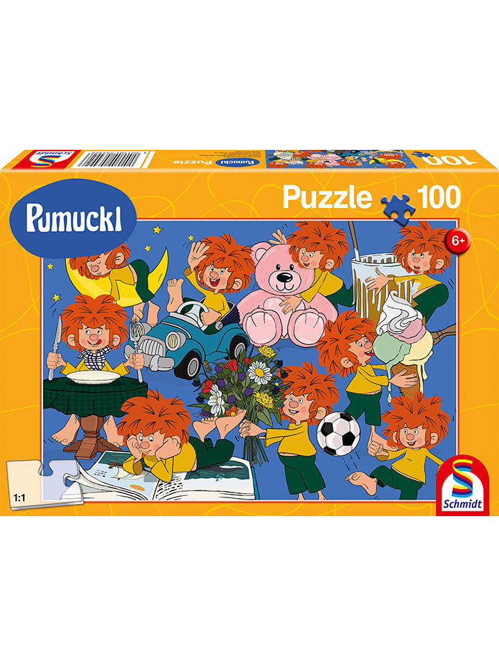 Schmidt Spiele 100tlg. Puzzle "Spaß mit Pumuckl" - ab 6 Jahren - onesize