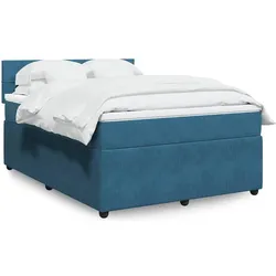 vidaXL, Boxspringbett, Cahonina (Block mit Quadraten) (160 x 200 cm)