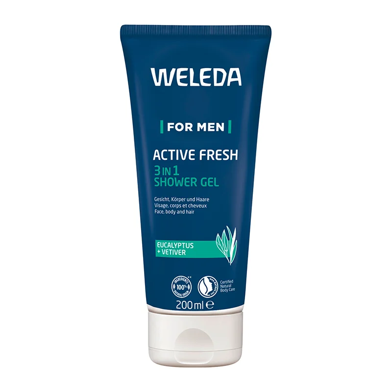 Weleda For Men Aktiv-Duschgel, 200ml 005748X9