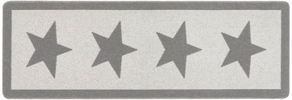 Buddy My Utility Star Kitchen Mat Silver Runner 67 x 200 cm