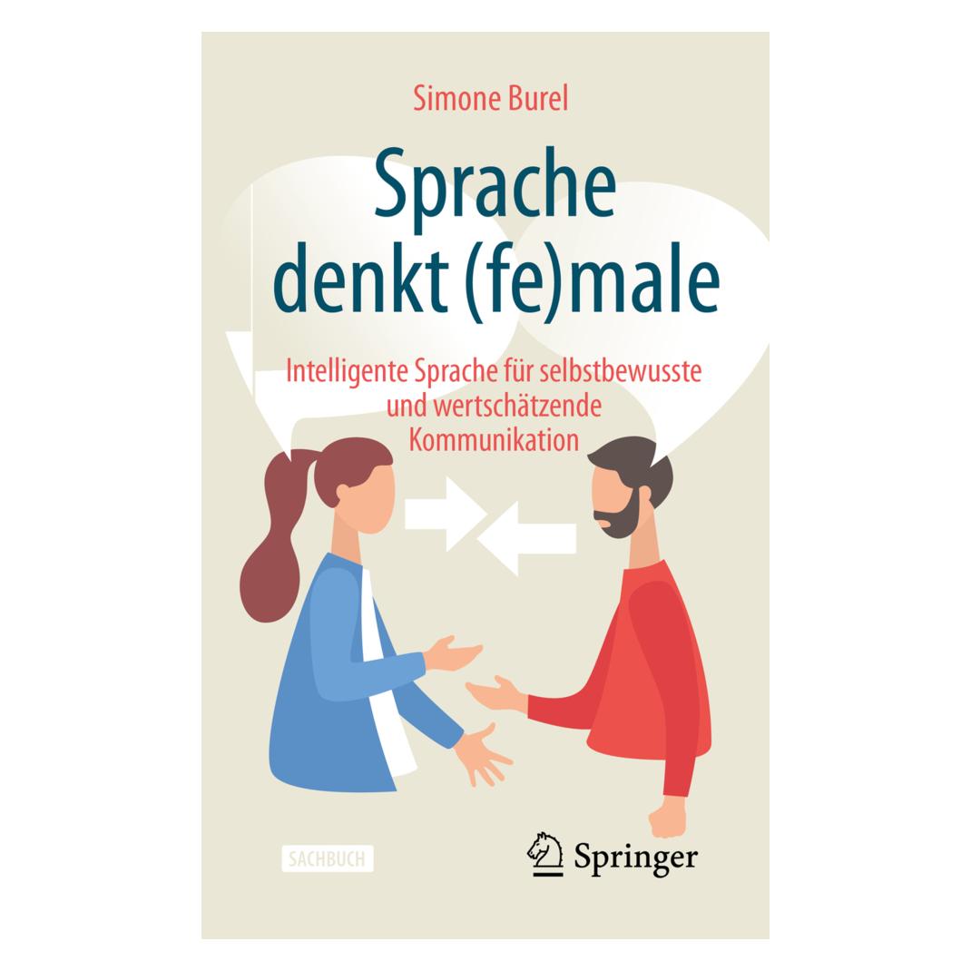 Springer Sprache denkt (fe)male (Deutsch, Softcover, Simone Burel) (16415846)