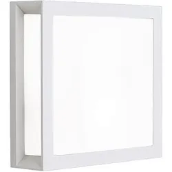 Orion, Gartenbeleuchtung, AL 111195 weiss Wandleuchte IP44 (2300 lm, E27, IP44)