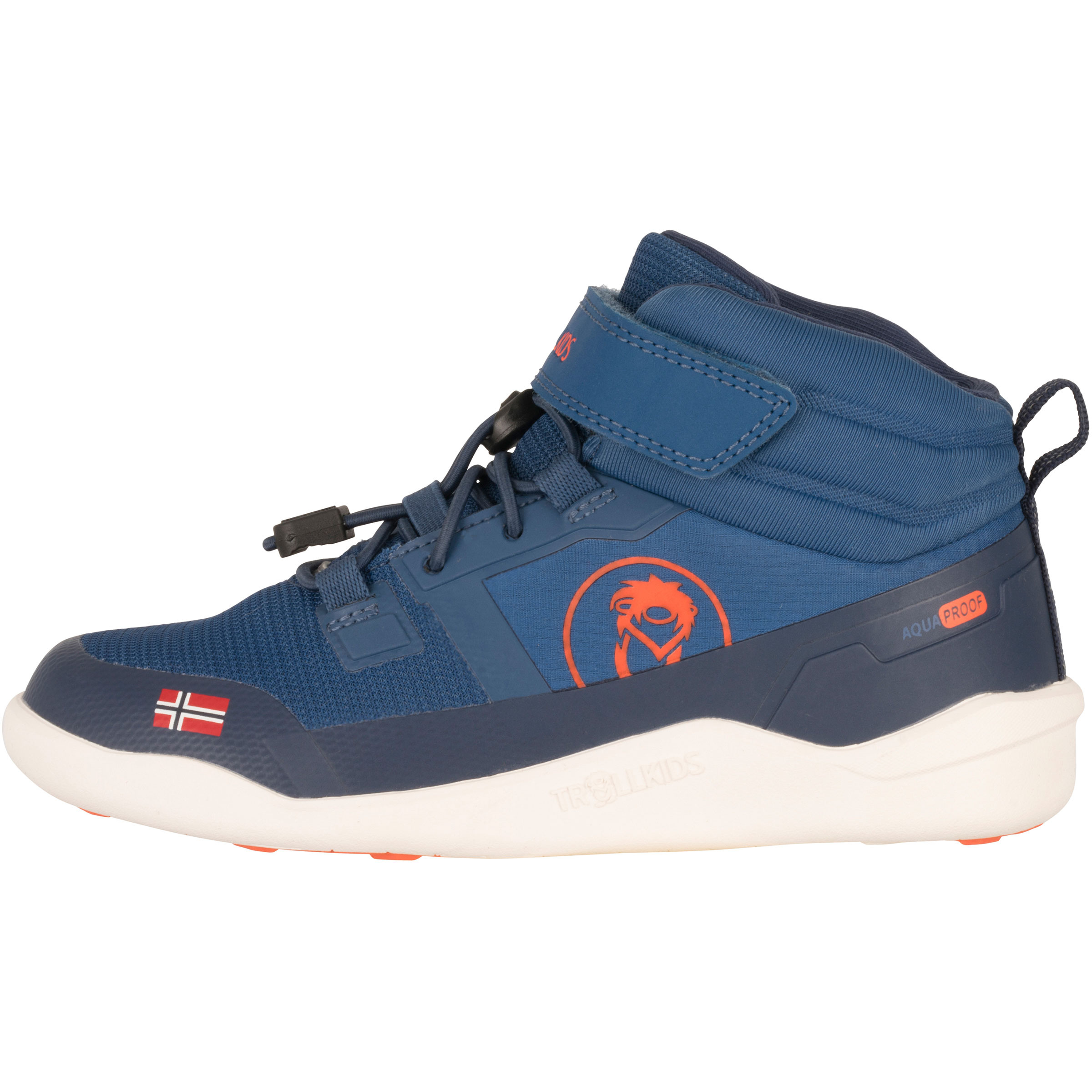 Trollkids Hovden Winter Hiker Kinder Barfußschuhe blau Größe 38 Trekking Widerstandsfähig