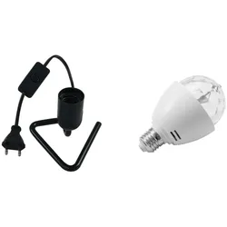 EUROLITE Set LED BC-1 RGB + Triangle Fassung schwarz