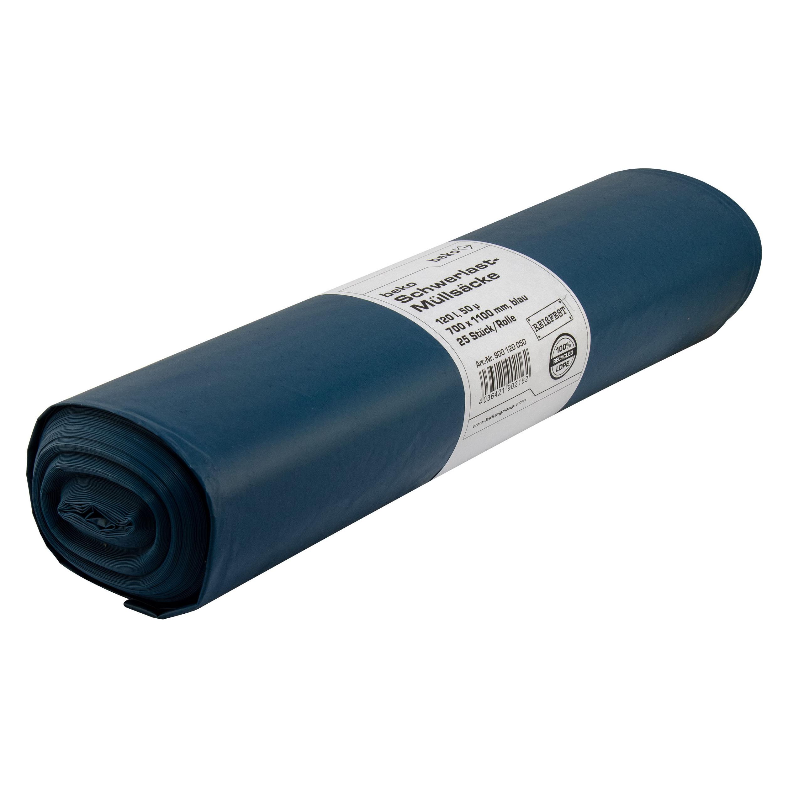 Beko Schwerlast-Müllsäcke 120 l (25x, 120 l) (900 120 050)
