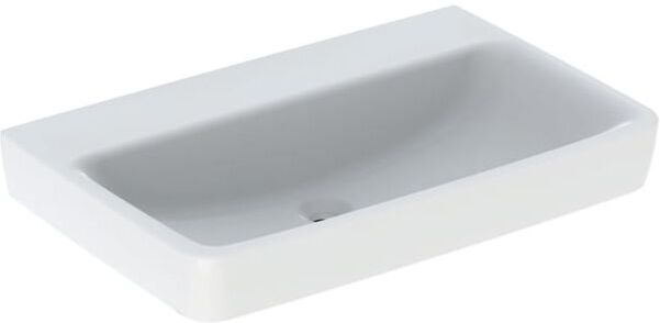 Geberit Renova Plan Waschtisch 501693001 75x48cm, ohne Hahnloch, ohne Überlauf, weiß