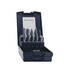 Exact 72202 Frässtift Hartmetall Schaftdurchmesser 6 mm 10teilig