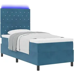 vidaXL, Boxspringbett, Nio Crystal button tufted (90 x 200 cm)