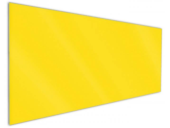 Wallario Küchenrückwand Gelb, (1-tlg)