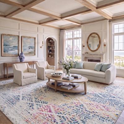 SAFAVIEH Tulum Bora Moroccan Boho Chic Area Rug