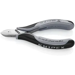 Knipex-Werk Elektronik-Seitenschneider 77 12 115 ESDSB