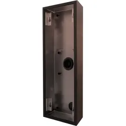 DoorBird D2101KV/D2102FV Fingerprint 50/D2102FV EKEY/D2101FV EKEY sLine/D2102FV EKEY sLine Aufputz Montagerückgehäuse – Bronze-Optik (PVD)