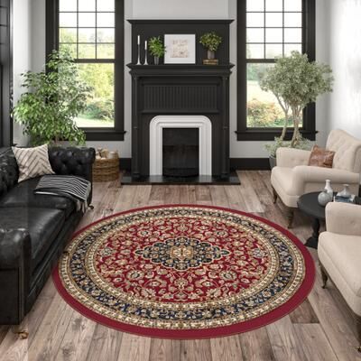 Alise Rugs Soho Traditional Floral Indoor Area Rug