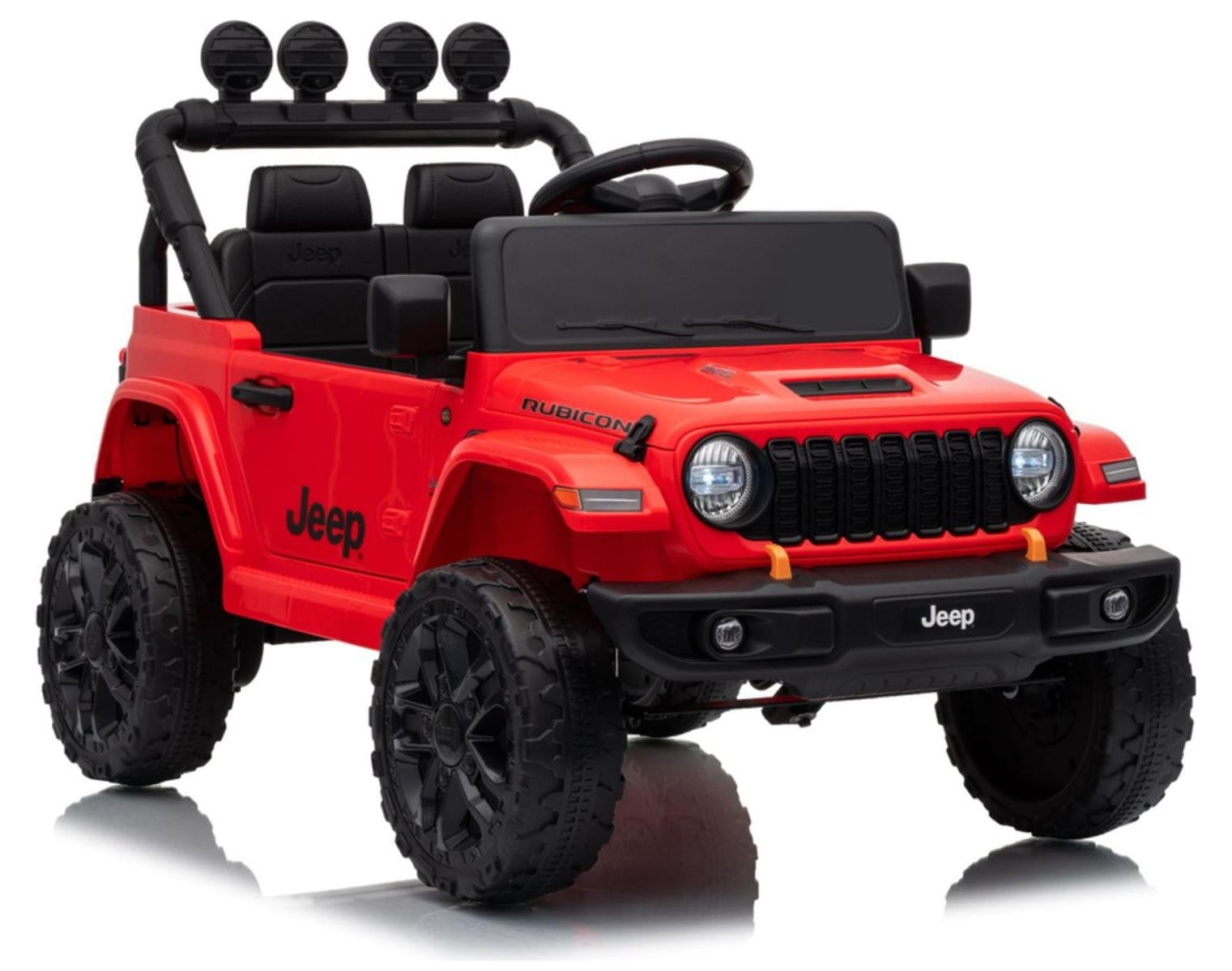 Jeep Rubicon DK-JWR558 elektrische kinderauto, 24V, rood