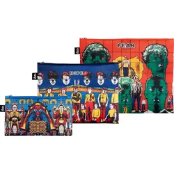 LOQI CiCLO Museum Gilbert & George Death, Hope, Life, Fear Taschen, 3 St.