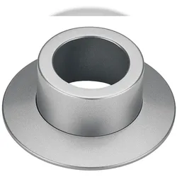 Wasserzähler Abdeckung ohne Blinddeckel silbermetallic passend zu KOAX, Metrona 307/2, Techem Vario-S, ABB, Pollumuk