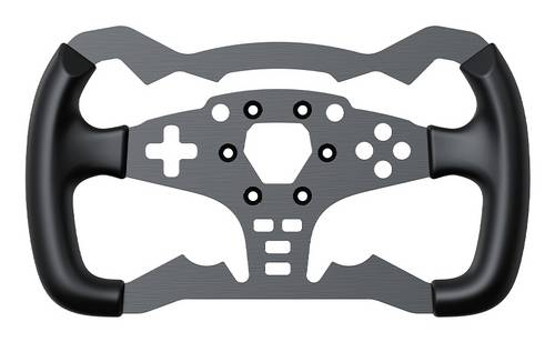 MOZA ES Formula Wheel Rim Mod Rad-Mod PC Schwarz