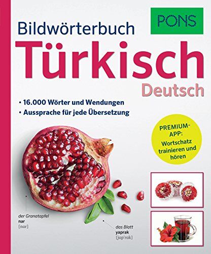 PONS Bildwörterbuch Türkisch. 16.000 Wörter und Wendungen. Mit Premiumapp! - Preis vom 10.10.2026 11:48:34 h