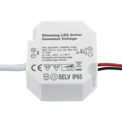 Sigor Powerline Treiber Triac Micro 12W 24VDC 50x48x24mm 0,5A IP65 dimmbar