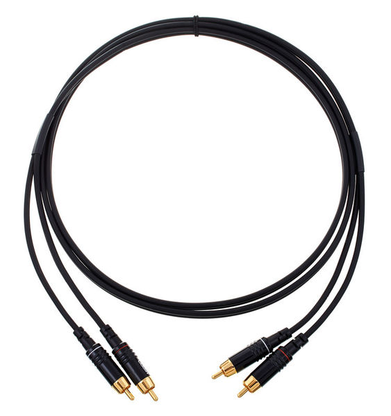 Sommer Cable Onyx Cinch / RCA Cable 2,0 nero