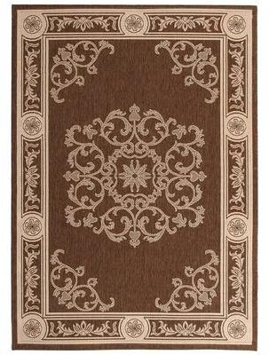 SAFAVIEH Courtyard Rochelle Indoor/ Outdoor Waterproof Patio Backyard Rug