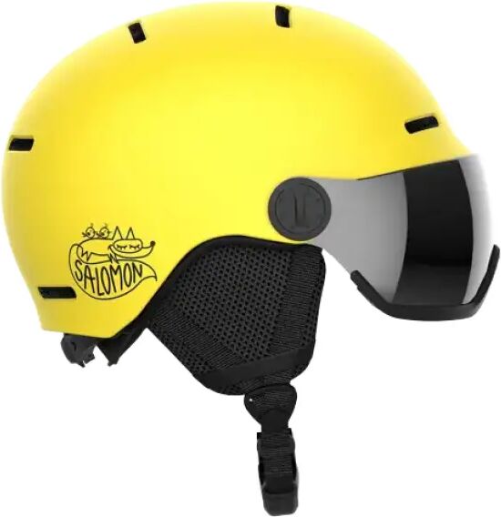 Skihelm Salomon Orka Visor Junior (L - Yellow)