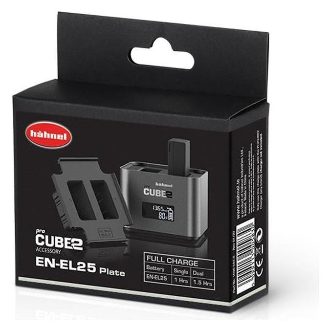 Hähnel ProCUBE 2 Platte für Nikon EN-EL25 Akku-Kamera-Ladegerät (Kamera Akku Ladegerät) (1000 583.0)