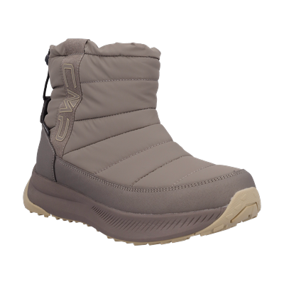 Winterboots CMP "ZOY WMN SNOW BOOTS WP", Damen, Gr. 37, Synthetik, braun (cemento), Schuhe Snowboots Winterboots, Snowboots, Winterstiefel, Winterschuhe, wasserdicht, wärmend, Fleece