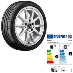 205/60 R16 92H Mercedes-Benz A-Klasse 177 B-Klasse 247 CLA 118 Winterkomplettrad