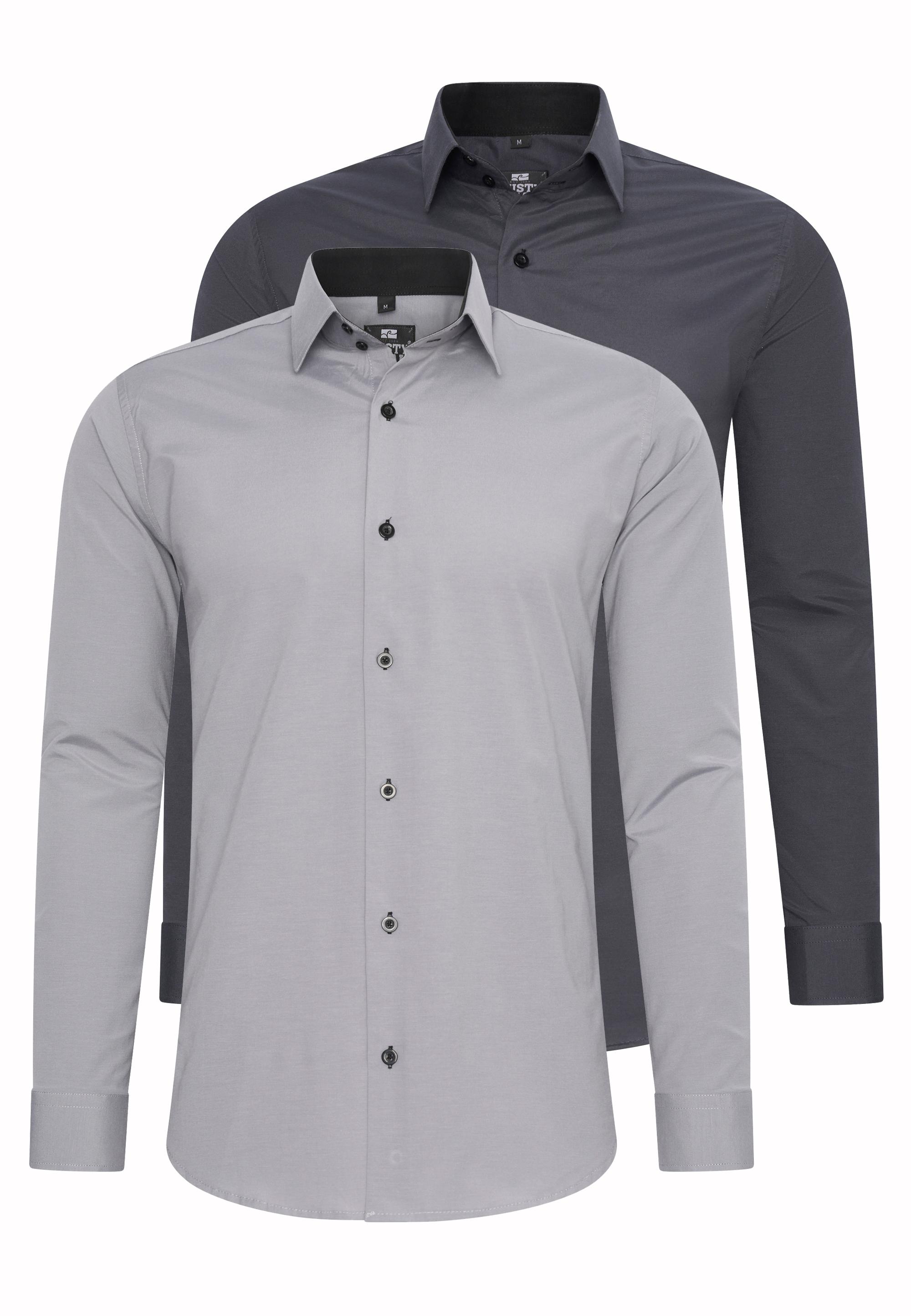 2er Set Business Hemd