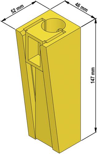 LAPP RUNDKABELKEILKLEMMEN RKK 04 Kabelclip 52026028 1St.