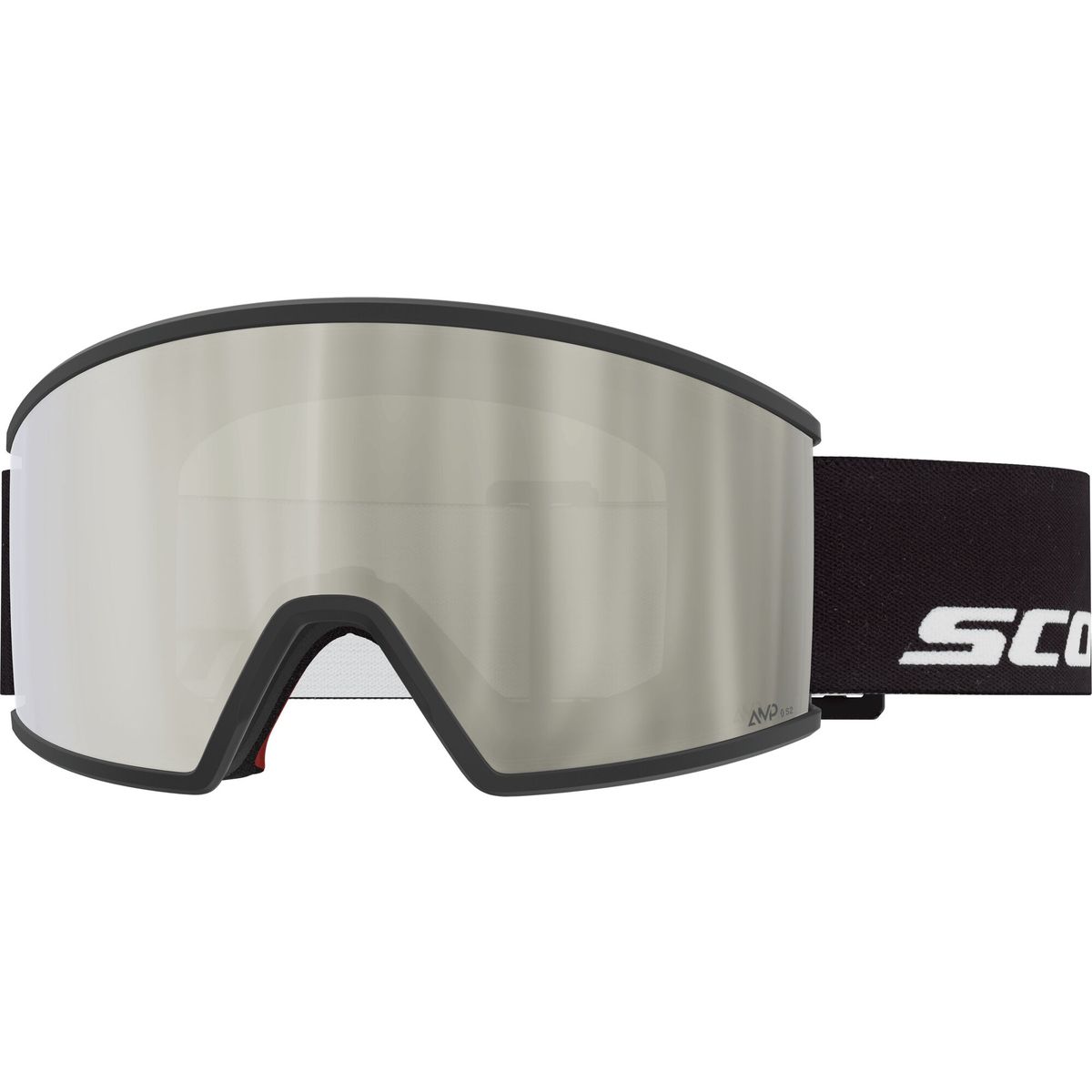Scott Goggle Ambit black / amp aurora green chrome s1 (0001) - 4217050001371