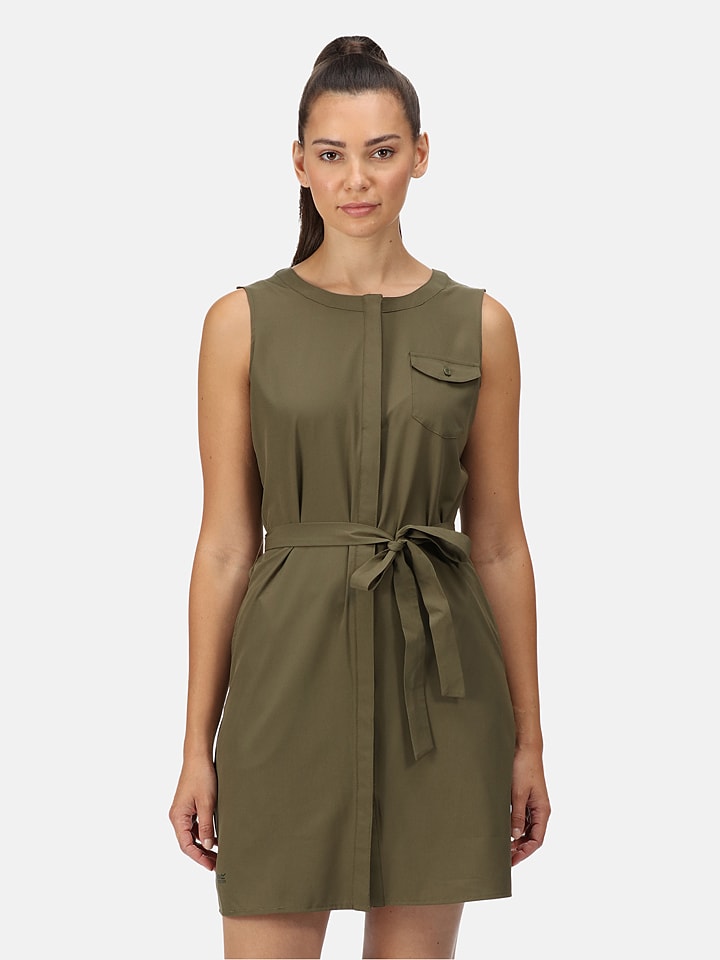 Regatta Kleid "Highton" in Khaki - 38