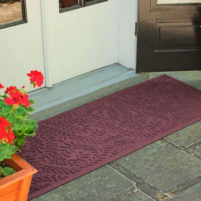 Bungalow Dba Matterly Boxwood Runner Mat 60 x 22, 60 x 22, Burgundy