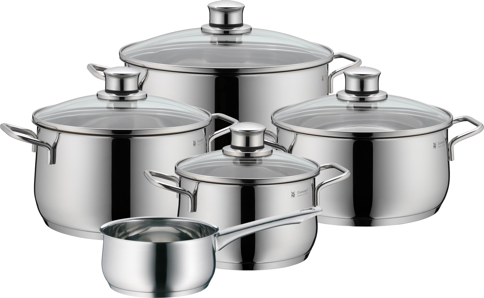 WMF Diadem Plus 5-delige pannenset
