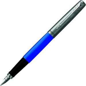 Parker Füller Jotter Originals Blau C.C., Kunststoffgehäuse, blau/silber, Feder M