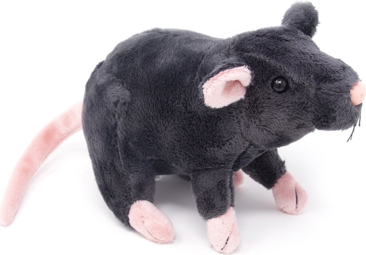 Cornelissen Knuffel Rat Tweekleurig 31 cm