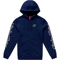 Troy Lee Designs Badge, Kapuzenjacke - Dunkelblau - M